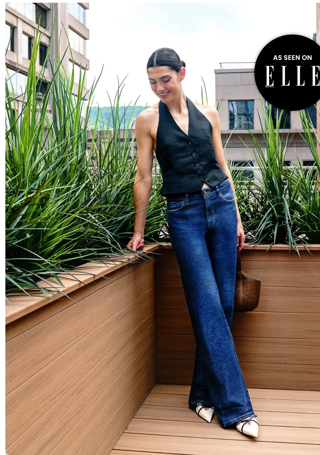 LILY WIDE LEG JEANS / MAIA