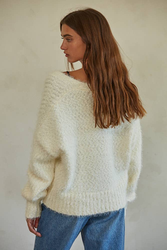 KNIT BUTTON DOWN CARDIGAN