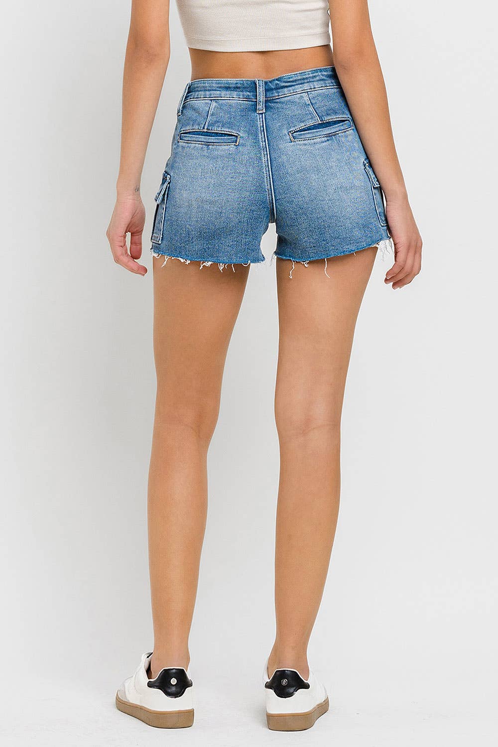 HIGH RISE CARGO SHORT