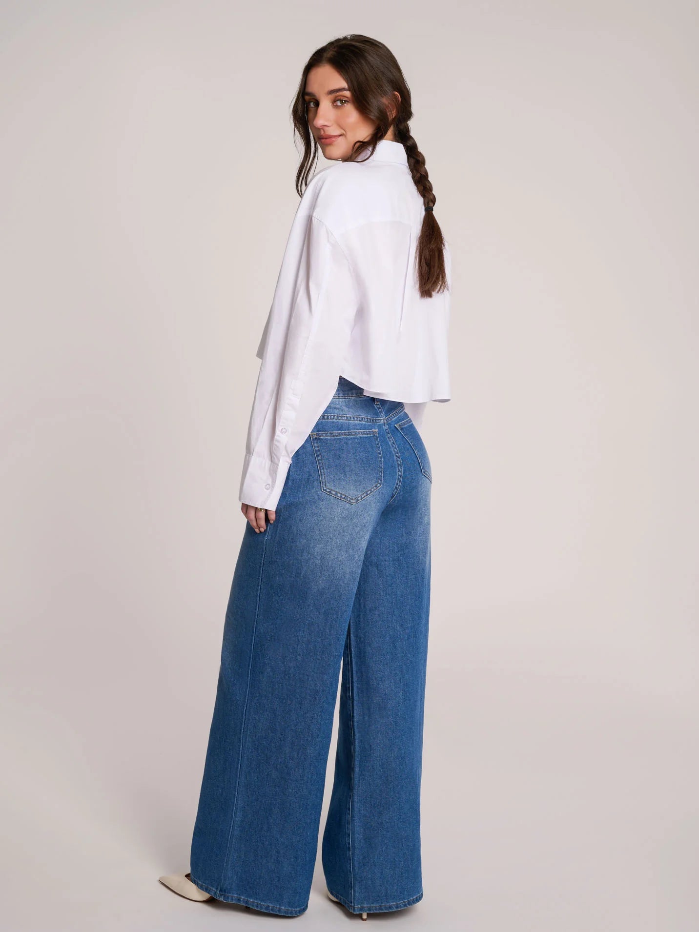 LILY WIDE LEG JEANS