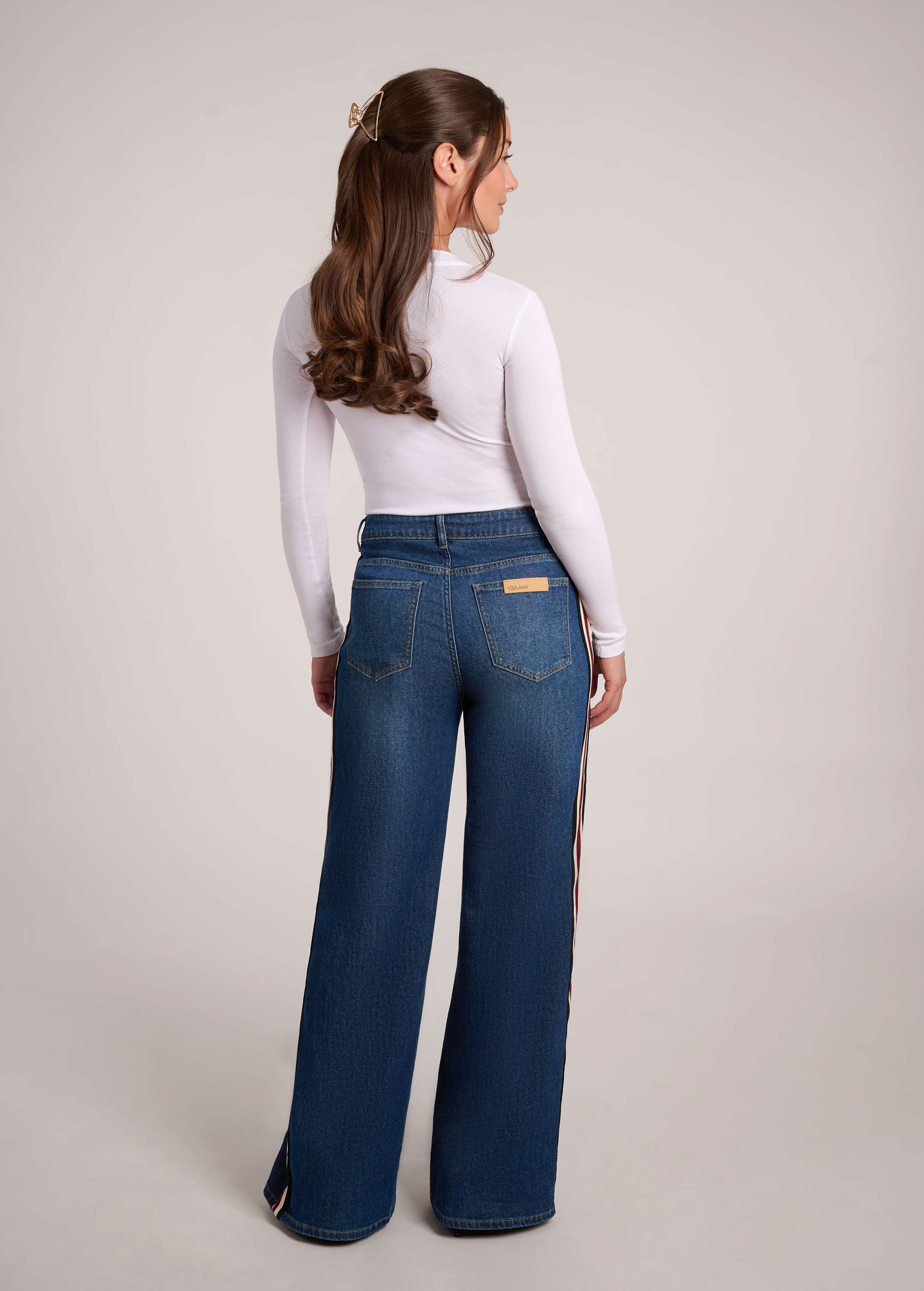 LILY WIDE LEG JEANS / CARINA