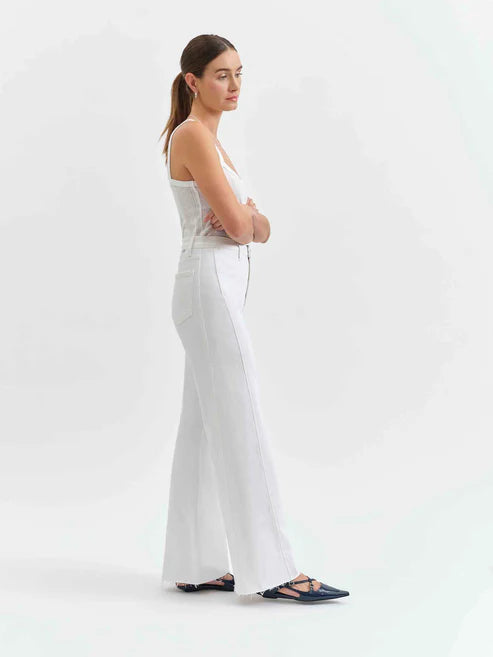 FAR OUT HIGH RISE WIDE LEG WITH SEAMING