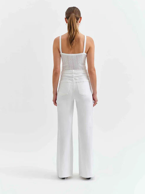 FAR OUT HIGH RISE WIDE LEG WITH SEAMING