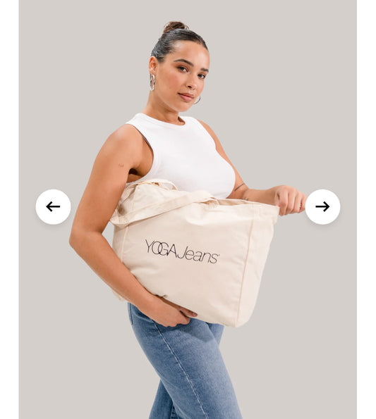YOGA JEAN TOTE BAG