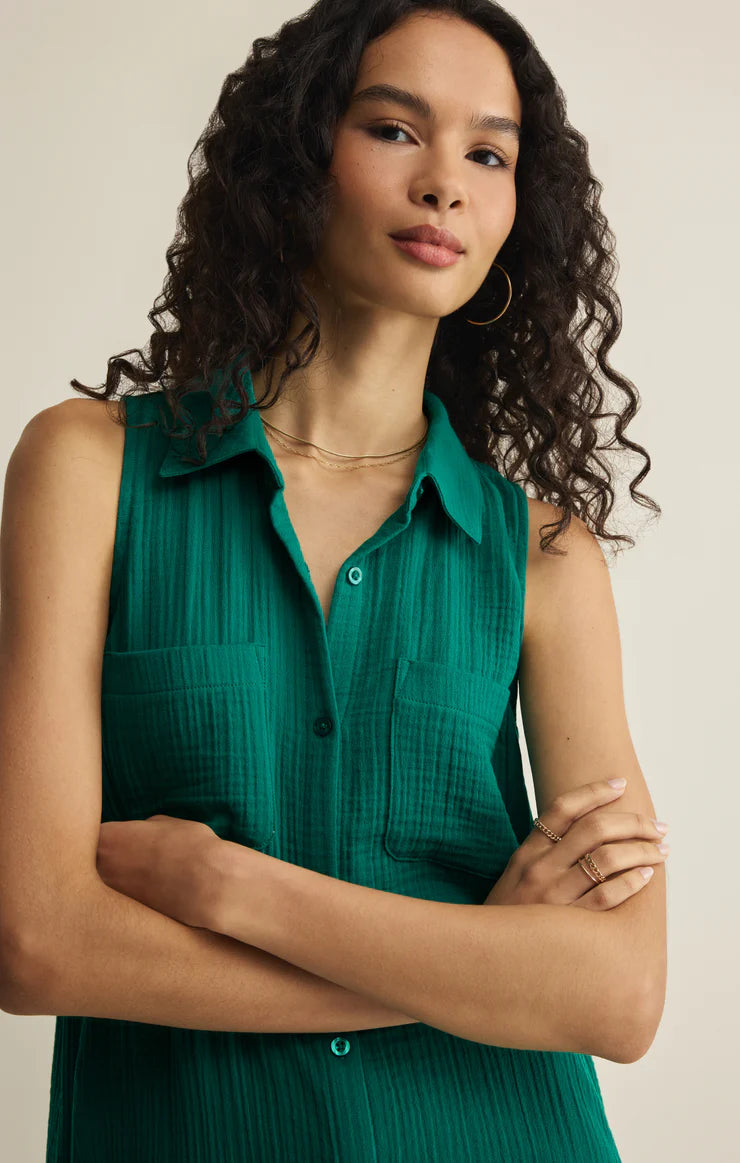New Light Mini Crinkle Dress