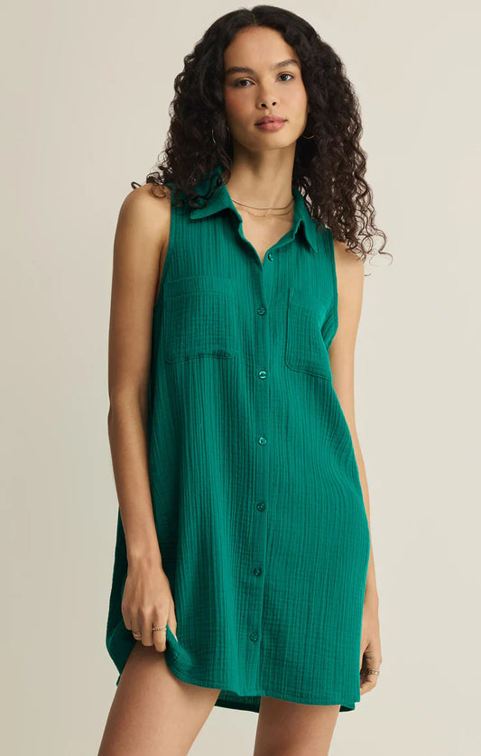 New Light Mini Crinkle Dress