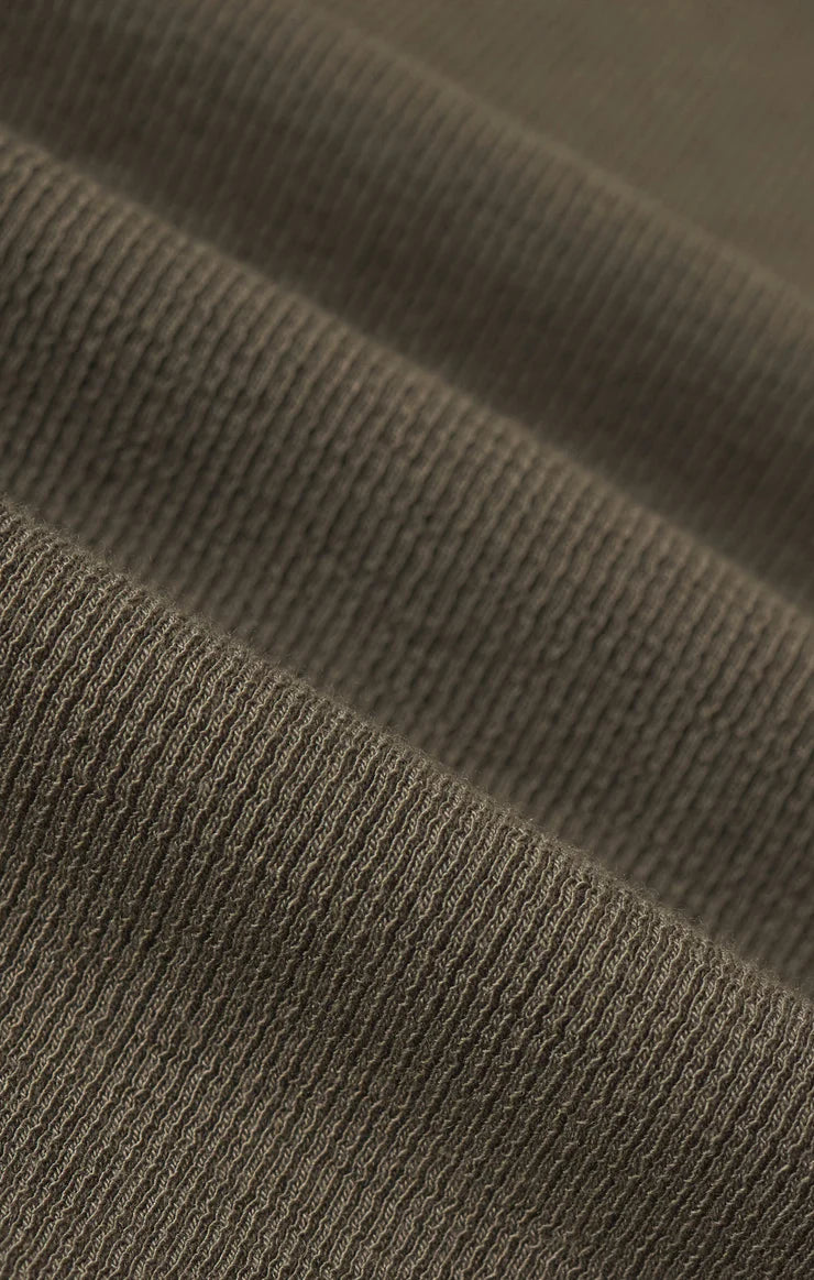 RENAE SLUB RIB LONG SLEEVE TOP