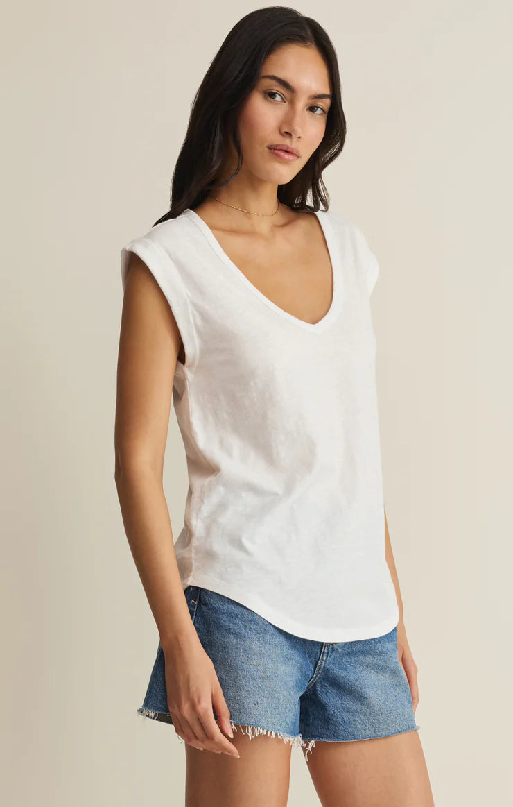 PER DIEM V-NECK TEE